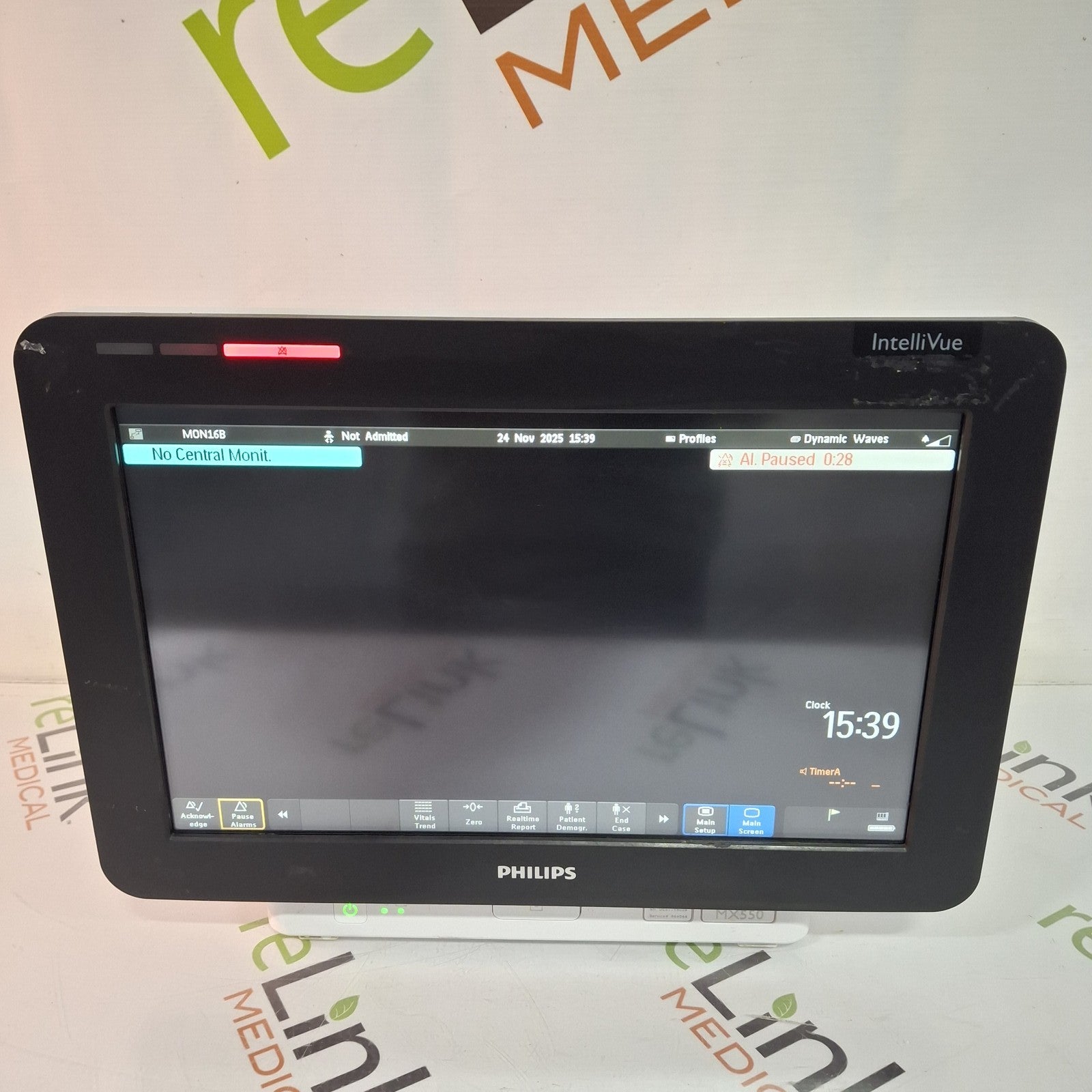 Philips MX550 Portable/Bedside Patient Monitor