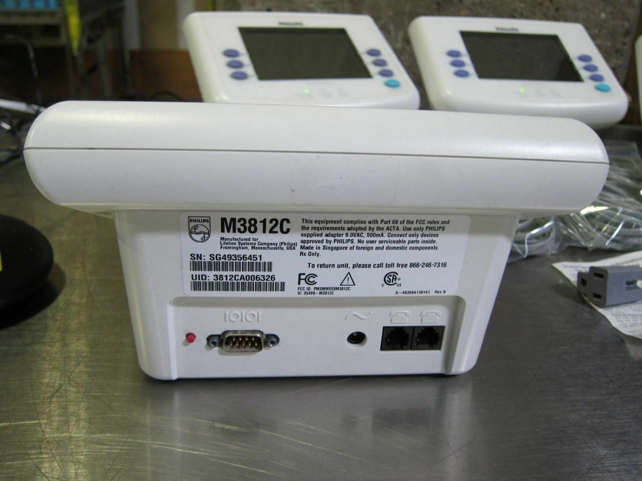 Philips M3812C Monitoring System with Accessories DIAGNOSTIC ULTRASOUND MACHINES FOR SALE