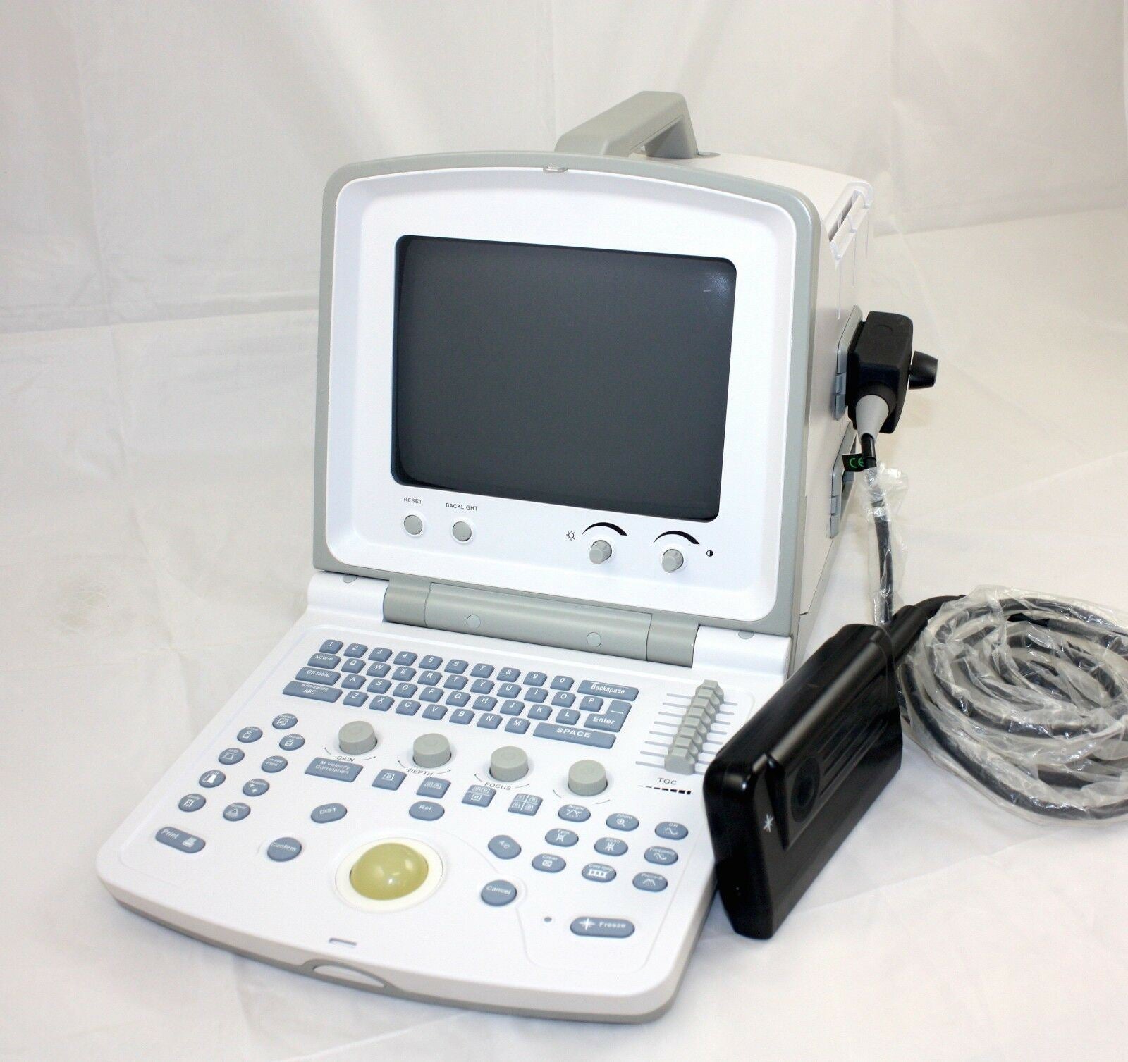 Portable WED 380V Ultrasound with Back Fat (carcas) Probe DIAGNOSTIC ULTRASOUND MACHINES FOR SALE