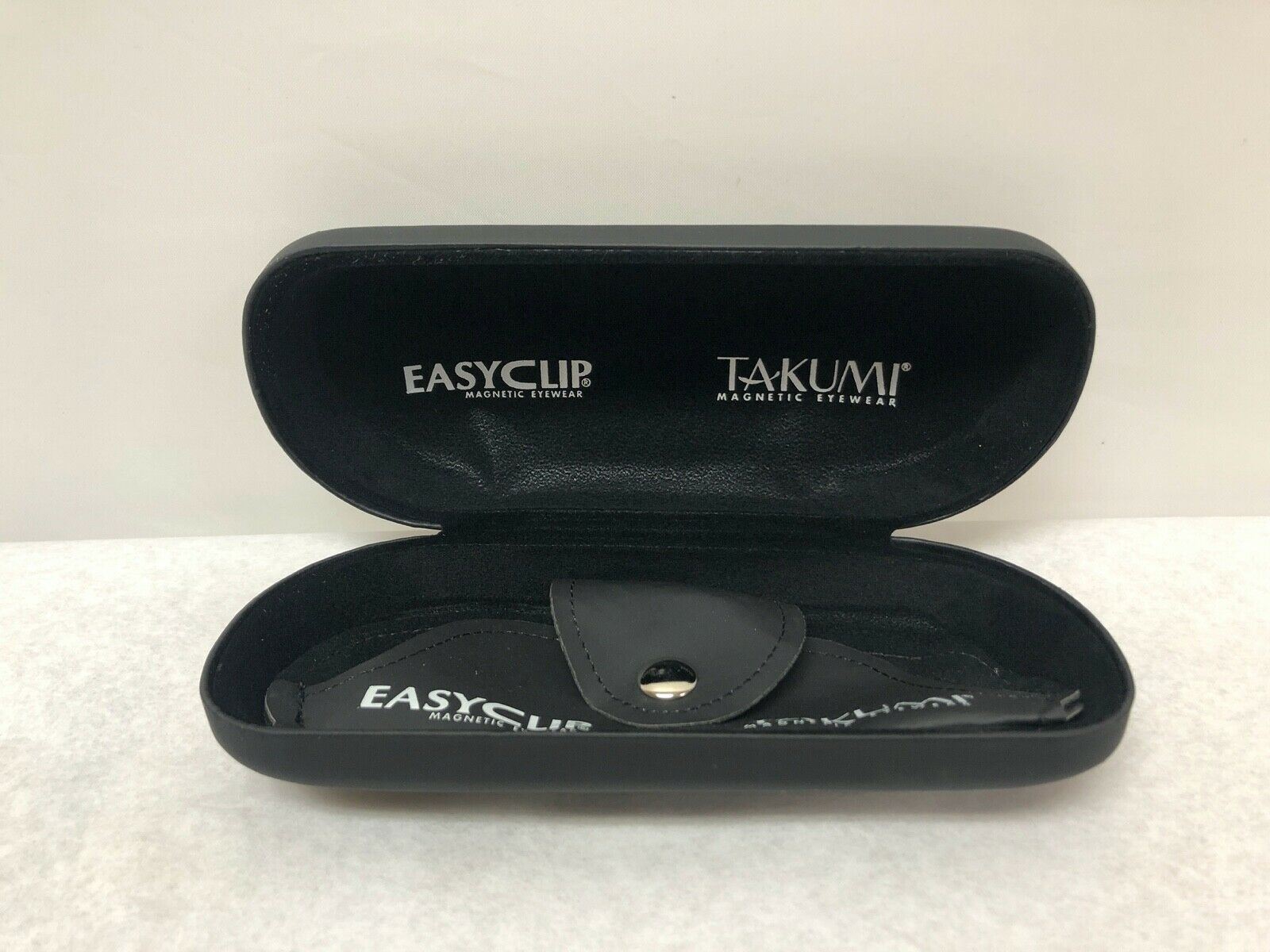 Takumi Magnetic Eyewear Black Optical Eyeglasses Hard Case | KMOPT-59 DIAGNOSTIC ULTRASOUND MACHINES FOR SALE