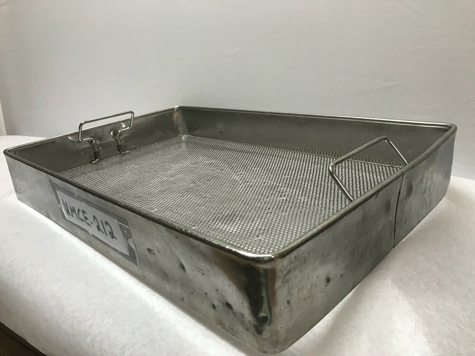 Stainless Steel Sterilization Tray (L: 20 3/4"; H: 3"; W: 13.25") | KMCE-212 DIAGNOSTIC ULTRASOUND MACHINES FOR SALE