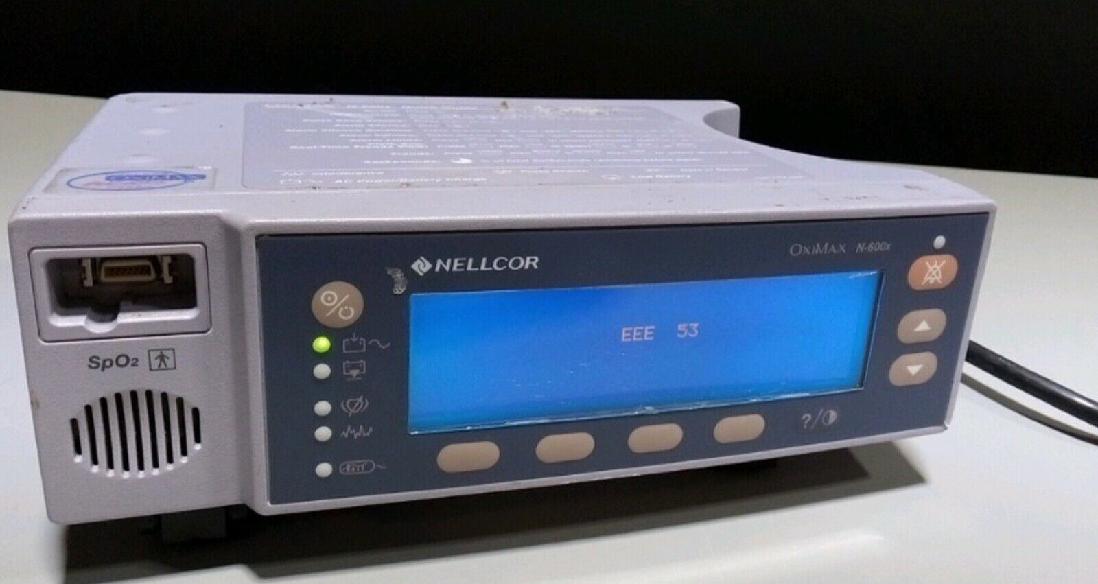 Nellcor OxiMax N-600x Patient Monitor DIAGNOSTIC ULTRASOUND MACHINES FOR SALE