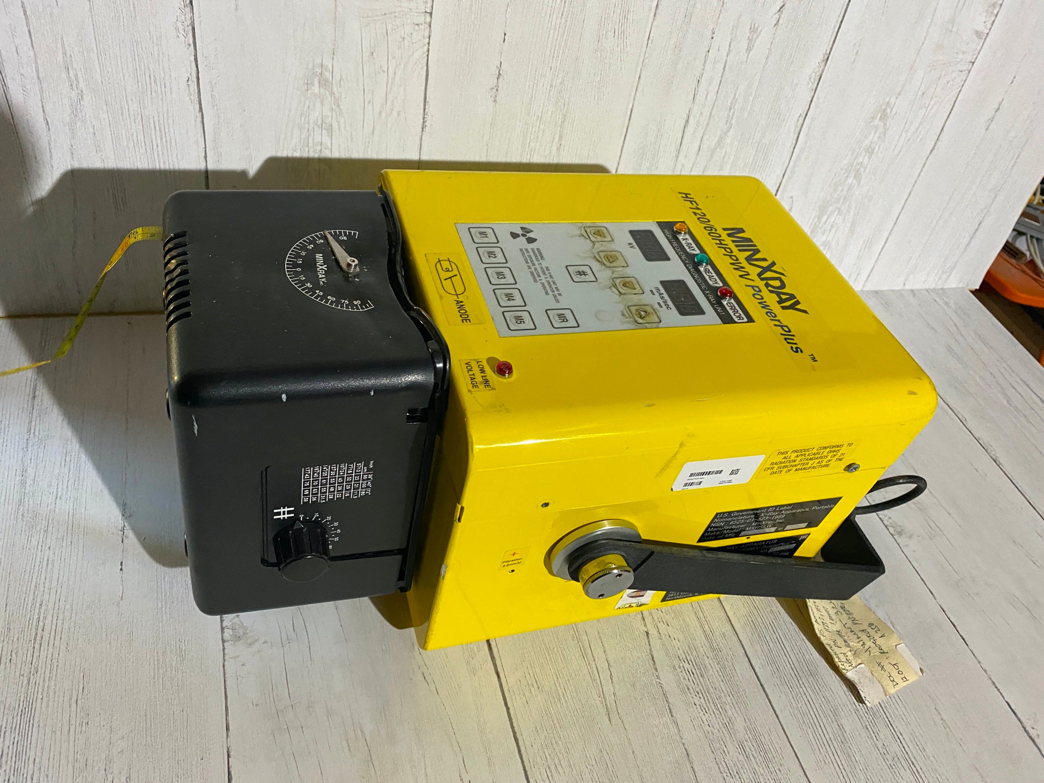 MinXray HF120/60HPPWV PowerPlus Portable X-Ray Machine 2005 DIAGNOSTIC ULTRASOUND MACHINES FOR SALE