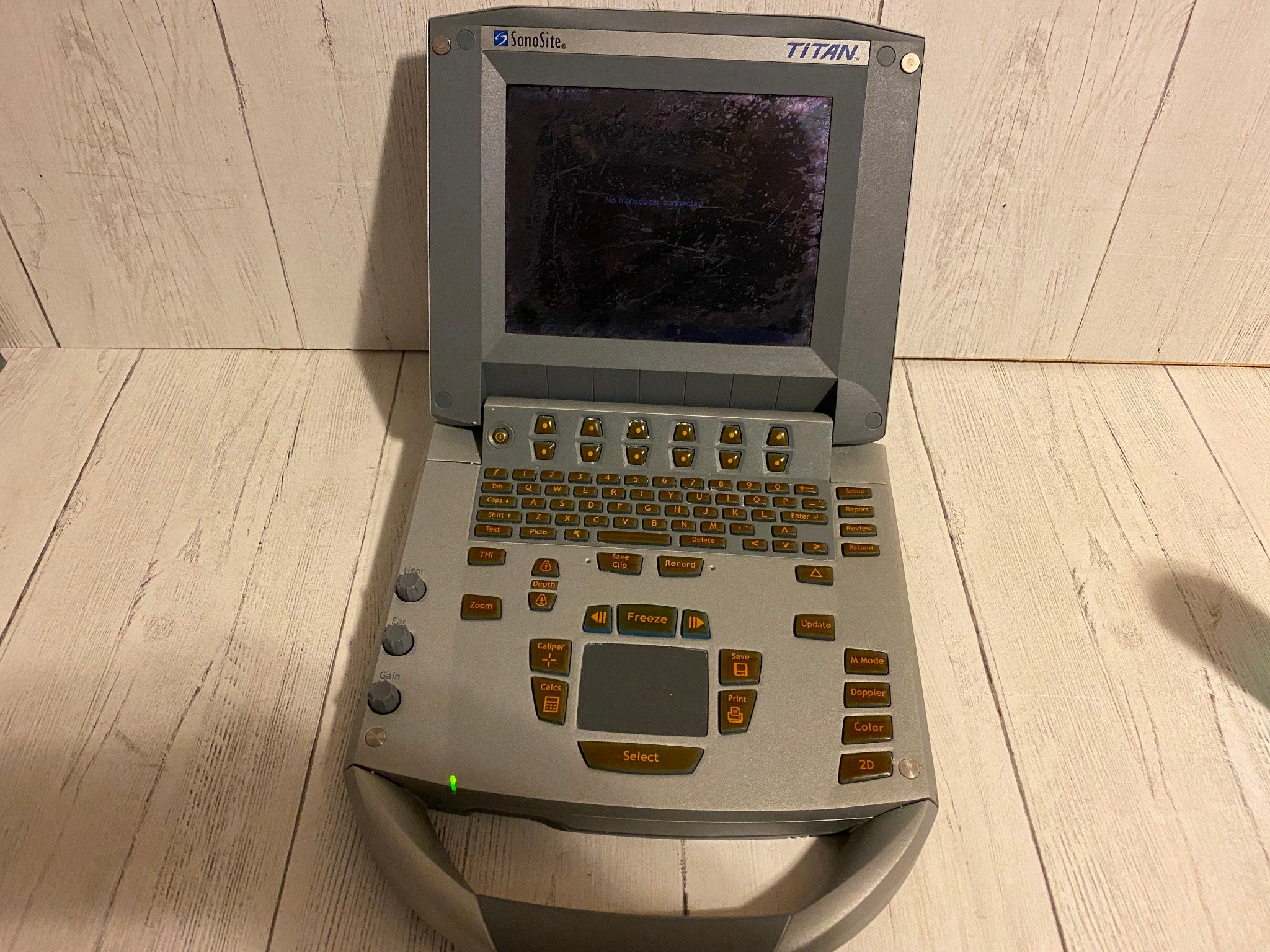 Sonosite Titan  Portable Ultrasound 2005 - Main unit For parts DIAGNOSTIC ULTRASOUND MACHINES FOR SALE