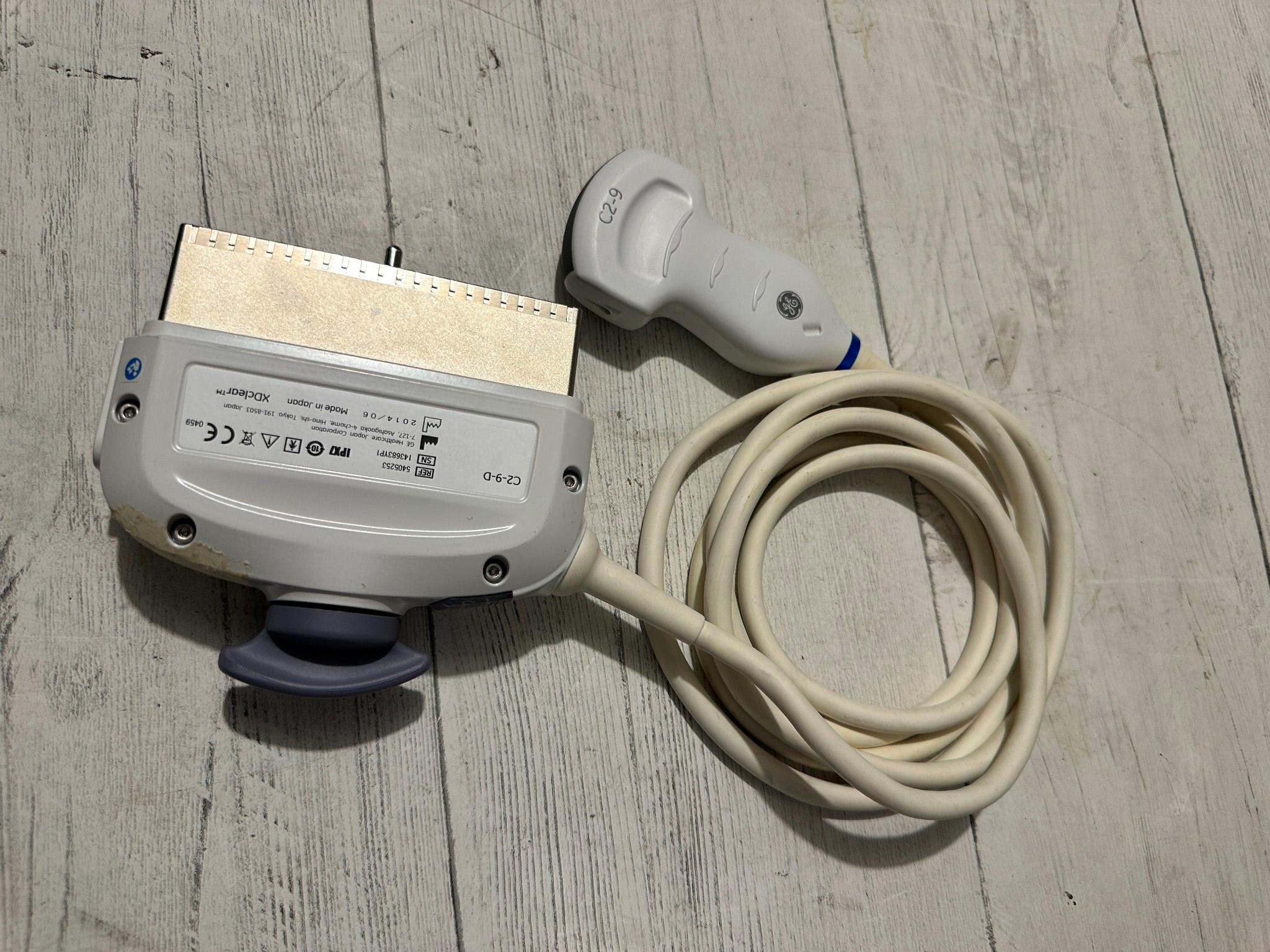 GE C2-9-D Ultrasound Abdominal Probe Transducer 2014 DIAGNOSTIC ULTRASOUND MACHINES FOR SALE