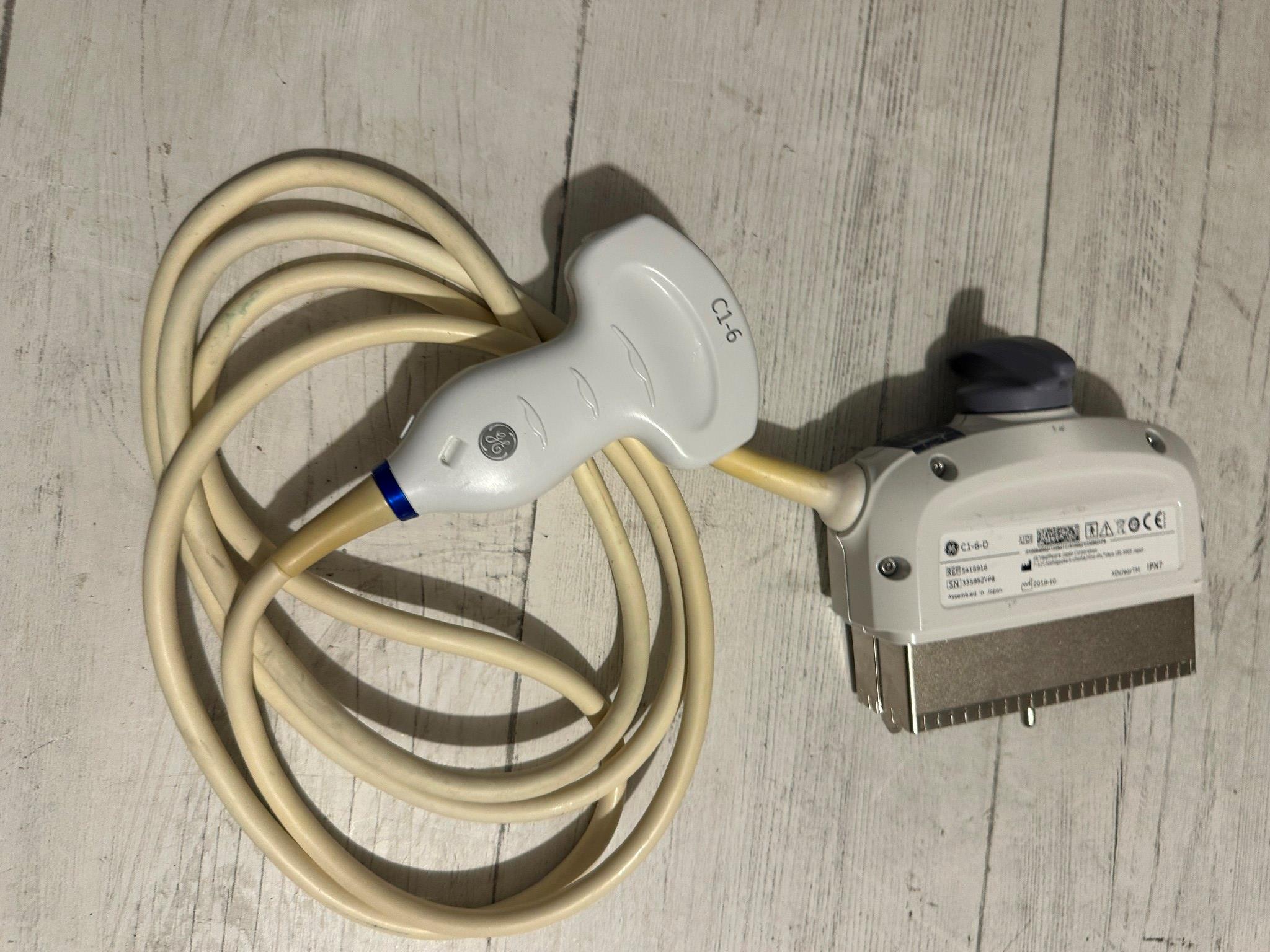GE C1-6-D Ultrasound Abdominal Probe Transducer 2019 DIAGNOSTIC ULTRASOUND MACHINES FOR SALE