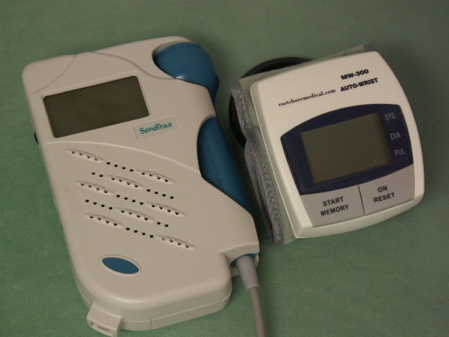 Sonotrax basic Fetal Heart Doppler 3MHZ W/BONUS DIGITAL BLOOD PRESSURE MONITOR DIAGNOSTIC ULTRASOUND MACHINES FOR SALE