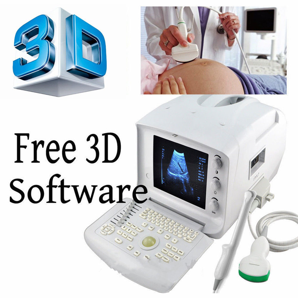 HDIiMAGE 10'' LCD Digital Ultrasound Scanner System +Convex +Transvaginal Probe 190891885234 DIAGNOSTIC ULTRASOUND MACHINES FOR SALE
