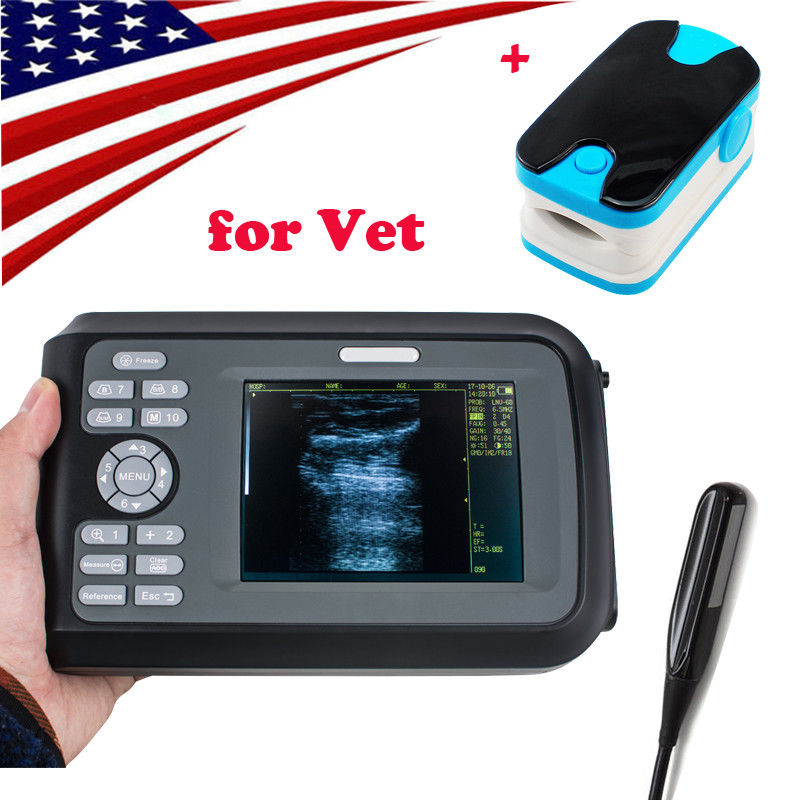 Portable Veterinary Vet Ultrasound Scanner Animals Machine Rectal Probe Oximeter 190891775634 DIAGNOSTIC ULTRASOUND MACHINES FOR SALE
