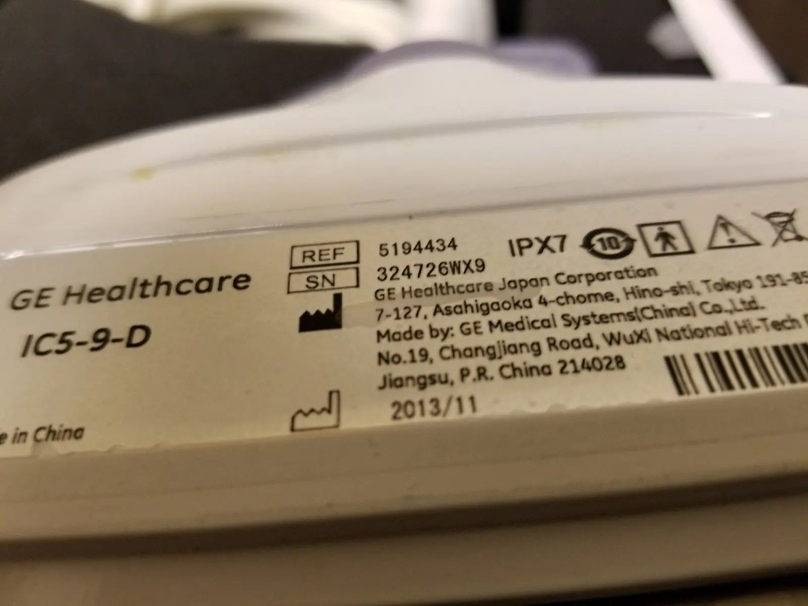 IC 5-9- D Vaginal probe for GE Voluson E8 ,Voluson E6 ,Logic E9 Ultrasound DIAGNOSTIC ULTRASOUND MACHINES FOR SALE