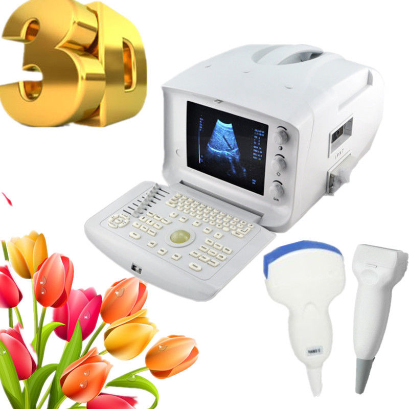 Portable LCD 3D Image Laptop Ultrasound Scanner+Convex Linear Probes Medical Use 190891747679 DIAGNOSTIC ULTRASOUND MACHINES FOR SALE