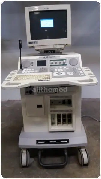 GE Vingmed System Five Cardiac Ultrasound With Probe MPTE 8 MHz 10A& KN100002; DIAGNOSTIC ULTRASOUND MACHINES FOR SALE