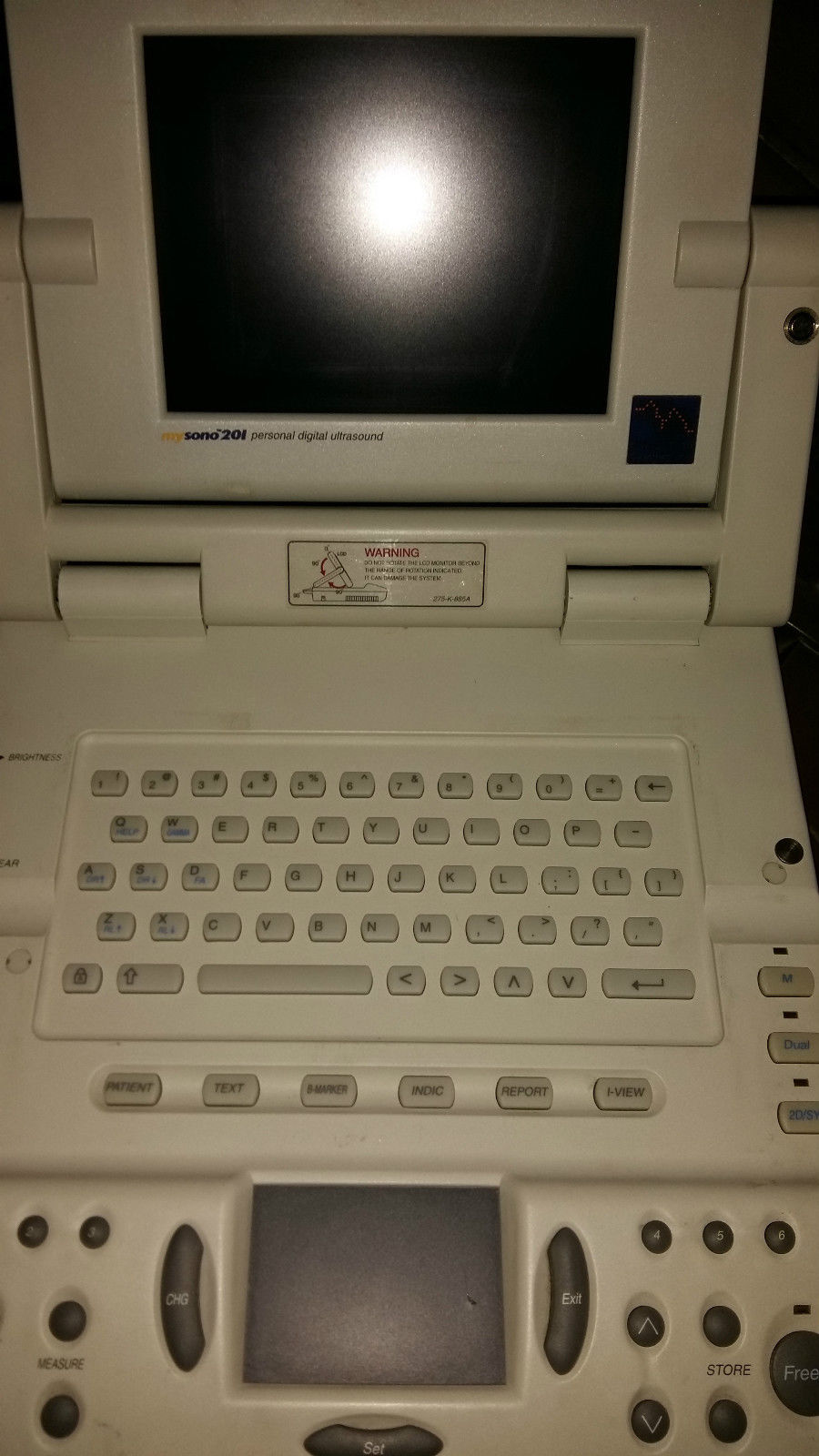 Medison / Samsung mysono 201 personal digital ultrasound / Parts DIAGNOSTIC ULTRASOUND MACHINES FOR SALE