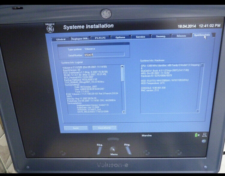 GE Voluson E Ultrasound System Machine Only DIAGNOSTIC ULTRASOUND MACHINES FOR SALE