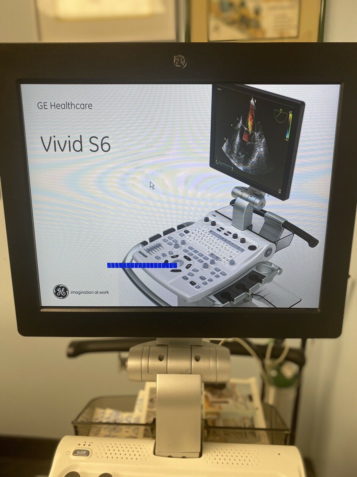 GE Vivid S6 Cardiovascular Ultrasound 2 probes Medical Equipment DIAGNOSTIC ULTRASOUND MACHINES FOR SALE
