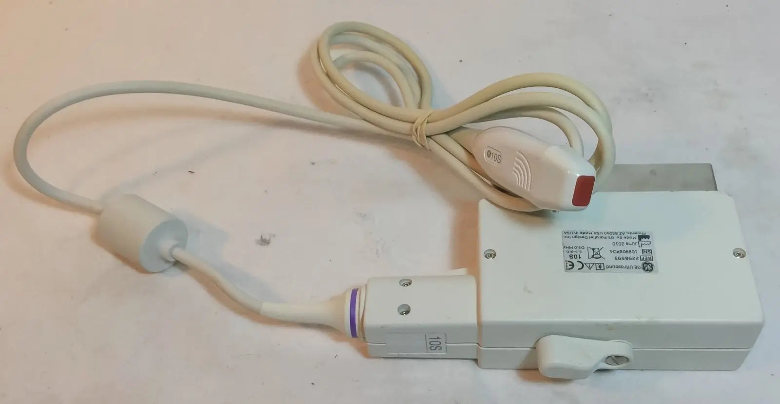 GE Logiq 5S 2010 Ultrasound Transducer Probe Model 2347469 2.25-4.75MHZ DIAGNOSTIC ULTRASOUND MACHINES FOR SALE