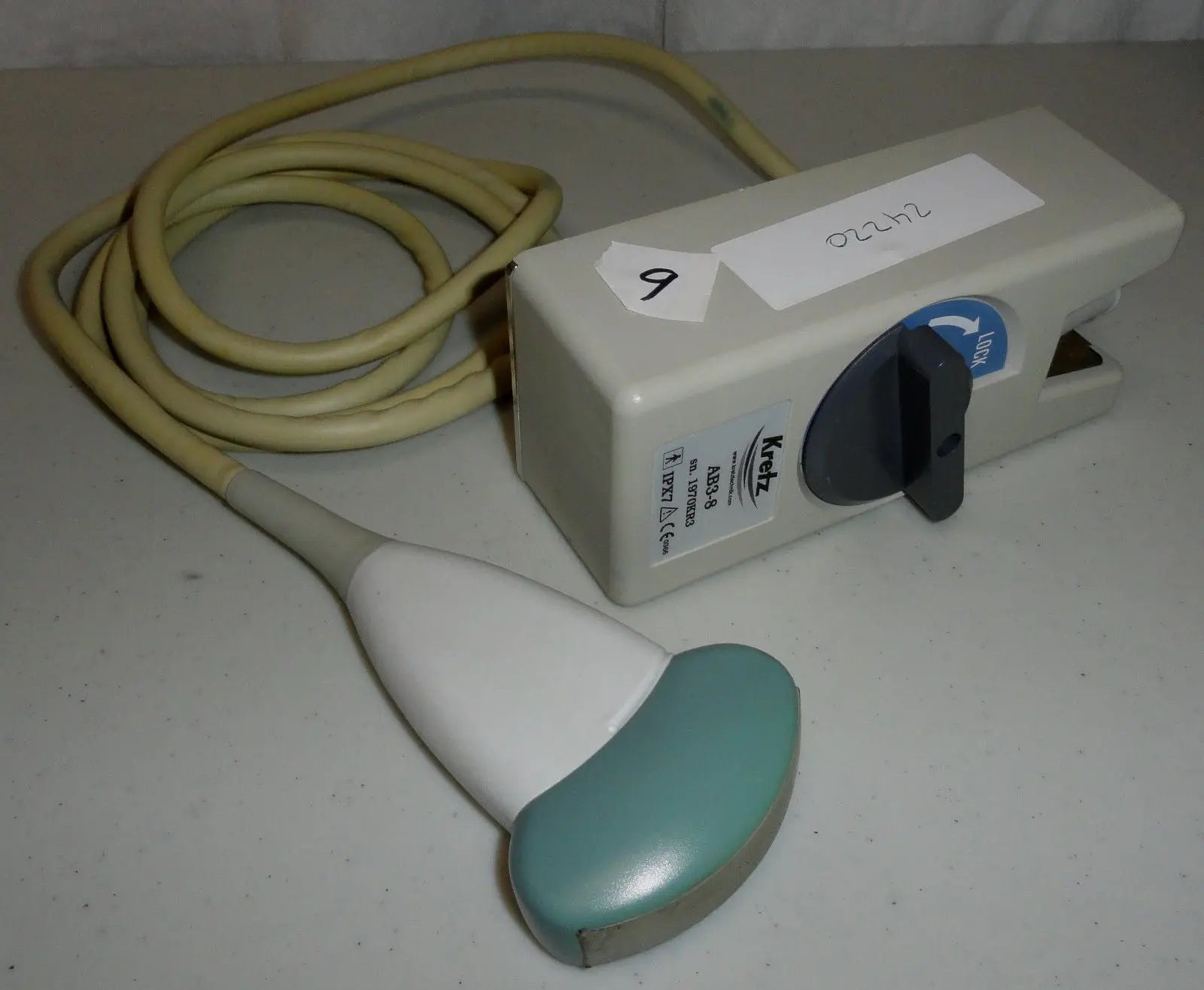 GE Kretz AB3-8 Convex Ultrasound Probe DIAGNOSTIC ULTRASOUND MACHINES FOR SALE