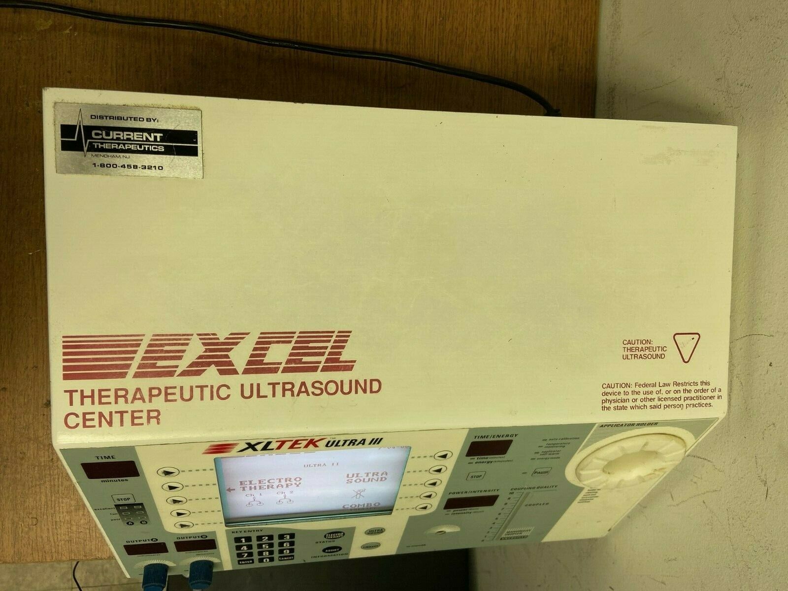 EXCEL XLTEK ULTRA III Therapeutic Ultrasound Center EX-UL2 DIAGNOSTIC ULTRASOUND MACHINES FOR SALE