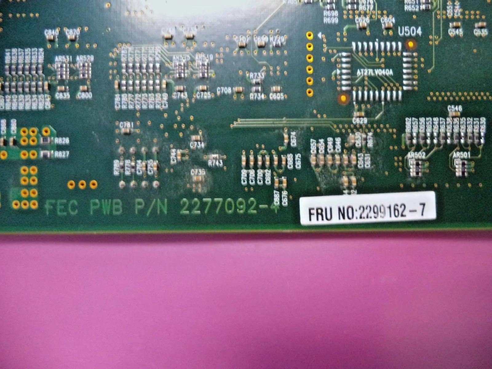 GE Logiq 3 Ultrasound Front End Controller Board (FEC) (PN: 2277093-9) DIAGNOSTIC ULTRASOUND MACHINES FOR SALE