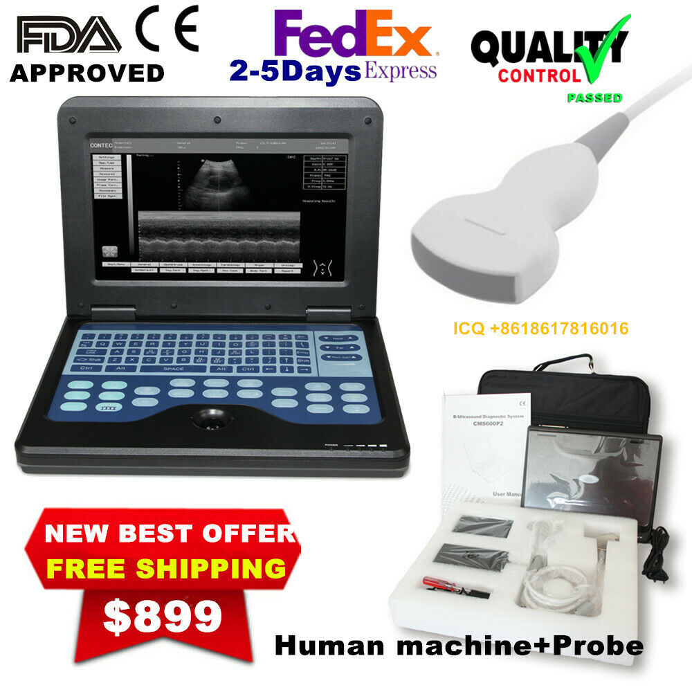 Portable Ultrasound Scanner Machine diagnostic sonography obstetric image 10.1 " DIAGNOSTIC ULTRASOUND MACHINES FOR SALE
