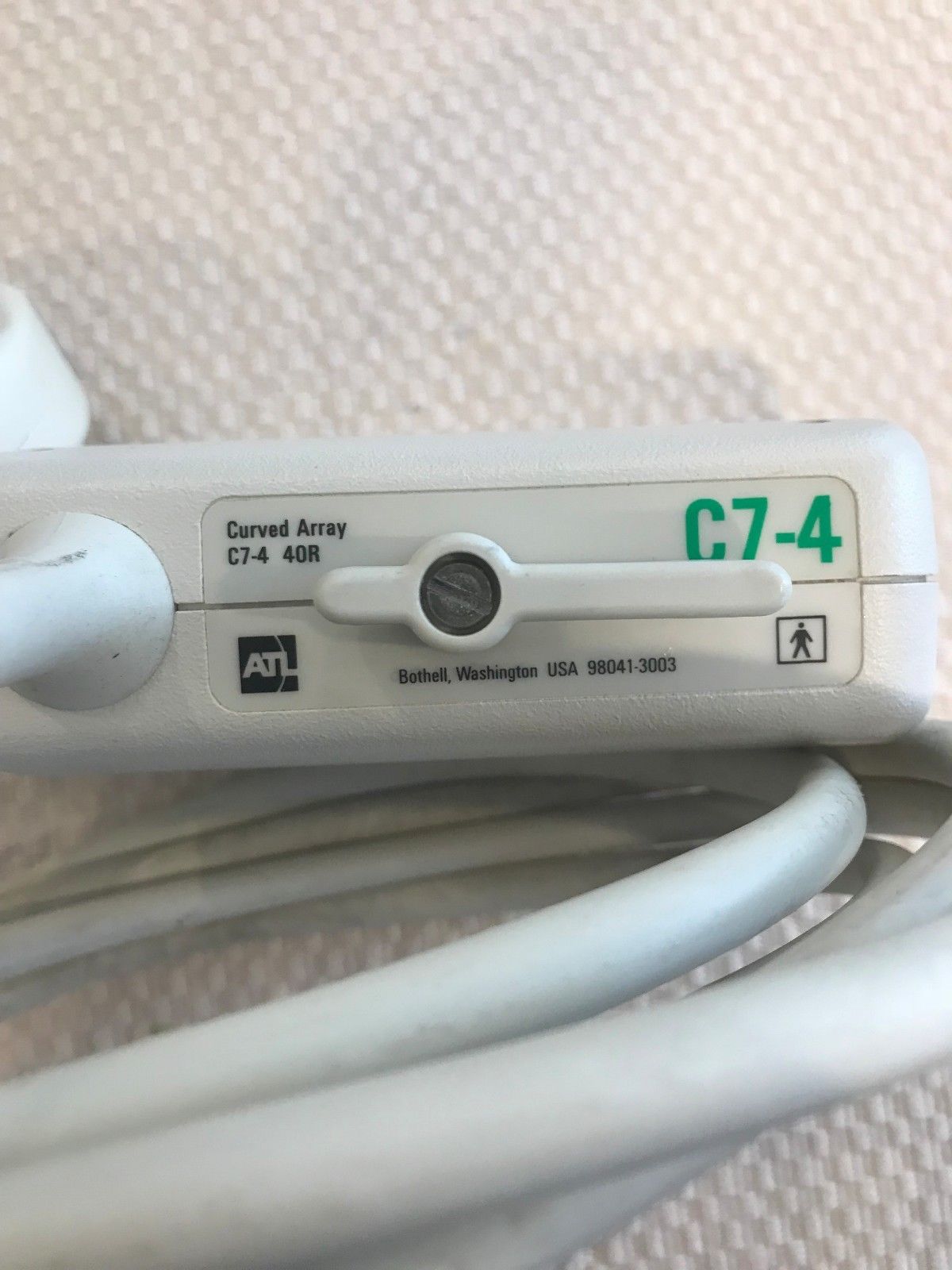 closeup of connector