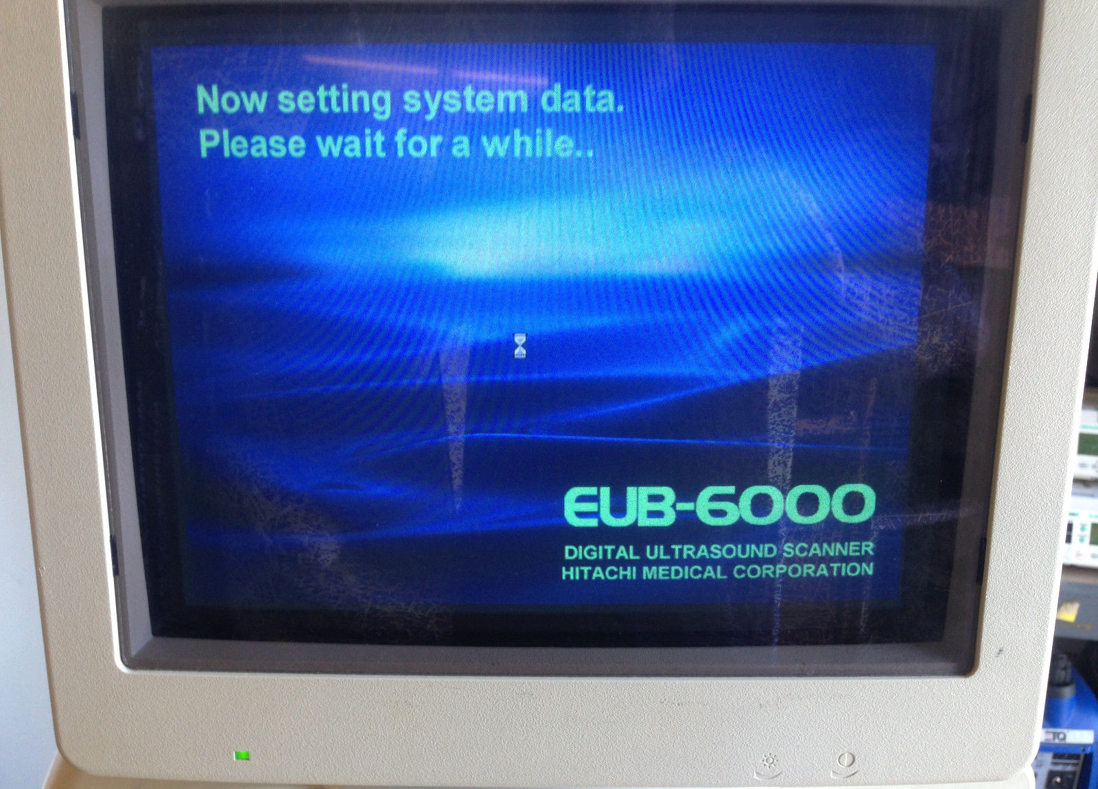 Hitachi EUB-6000 Ultrasound Machine Scanner with Foot Pedal and Recorder DIAGNOSTIC ULTRASOUND MACHINES FOR SALE