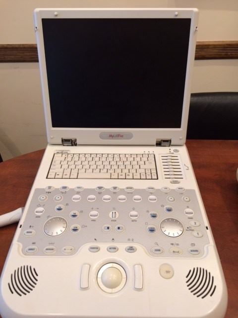 Esaote MyLab Five Portable Ultrasound machine including 2 probes DIAGNOSTIC ULTRASOUND MACHINES FOR SALE