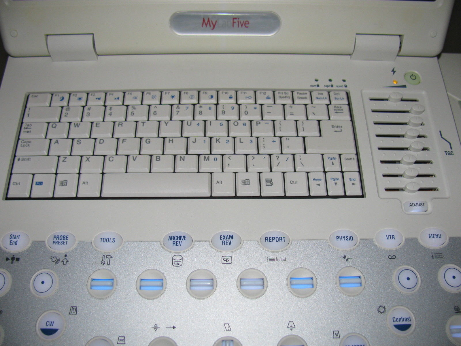 Esaote MyLabFive Ultrasound machine with cart and two probes(convex+vaginal) DIAGNOSTIC ULTRASOUND MACHINES FOR SALE