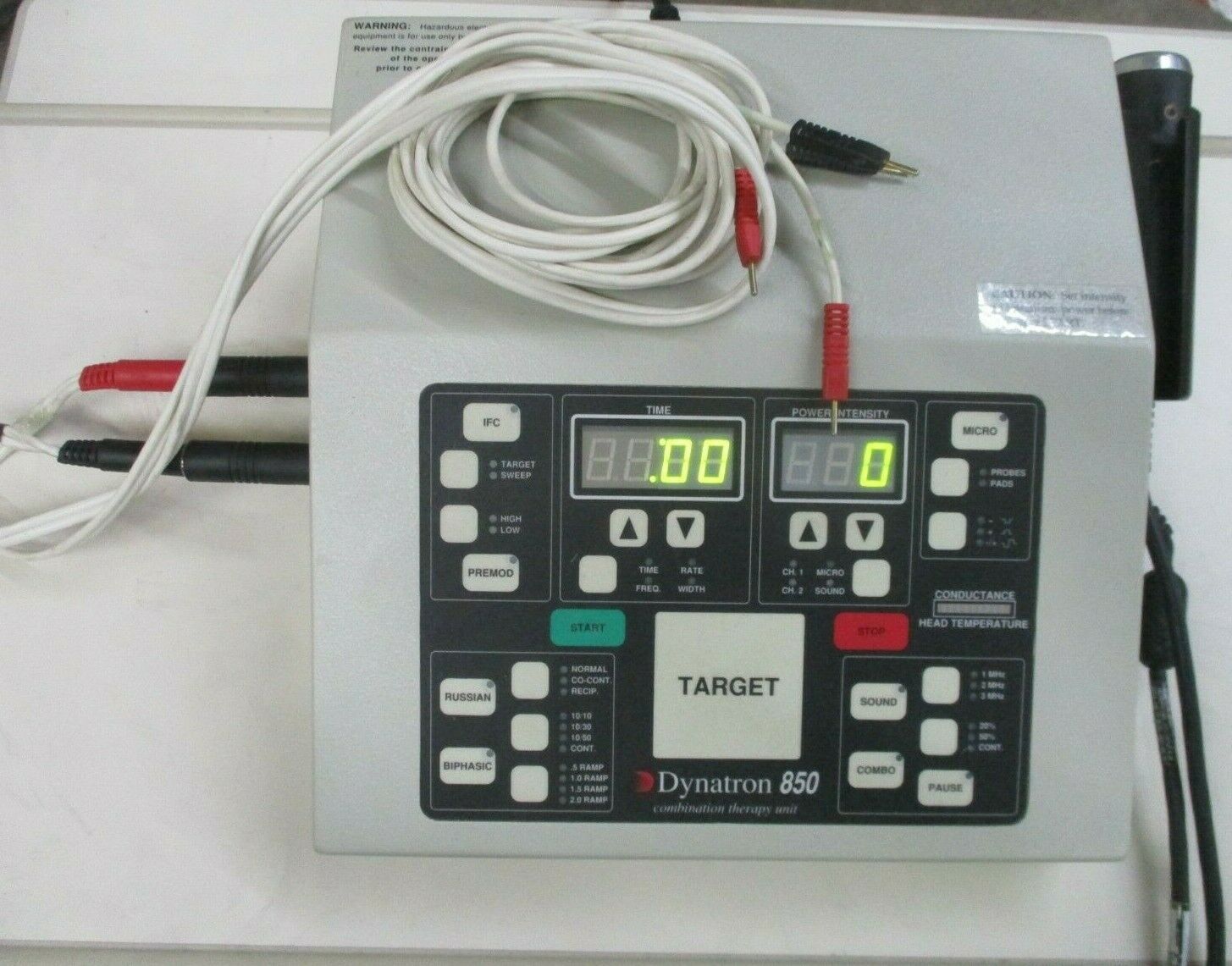 Dynatron Dynatronics 850 PT Ultrasound and Stim DIAGNOSTIC ULTRASOUND MACHINES FOR SALE