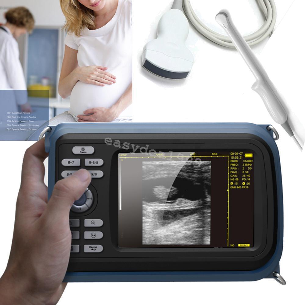 Mini Portable Handheld Digital Ultrasound Scanner + Convex + Transvaginal Probe DIAGNOSTIC ULTRASOUND MACHINES FOR SALE