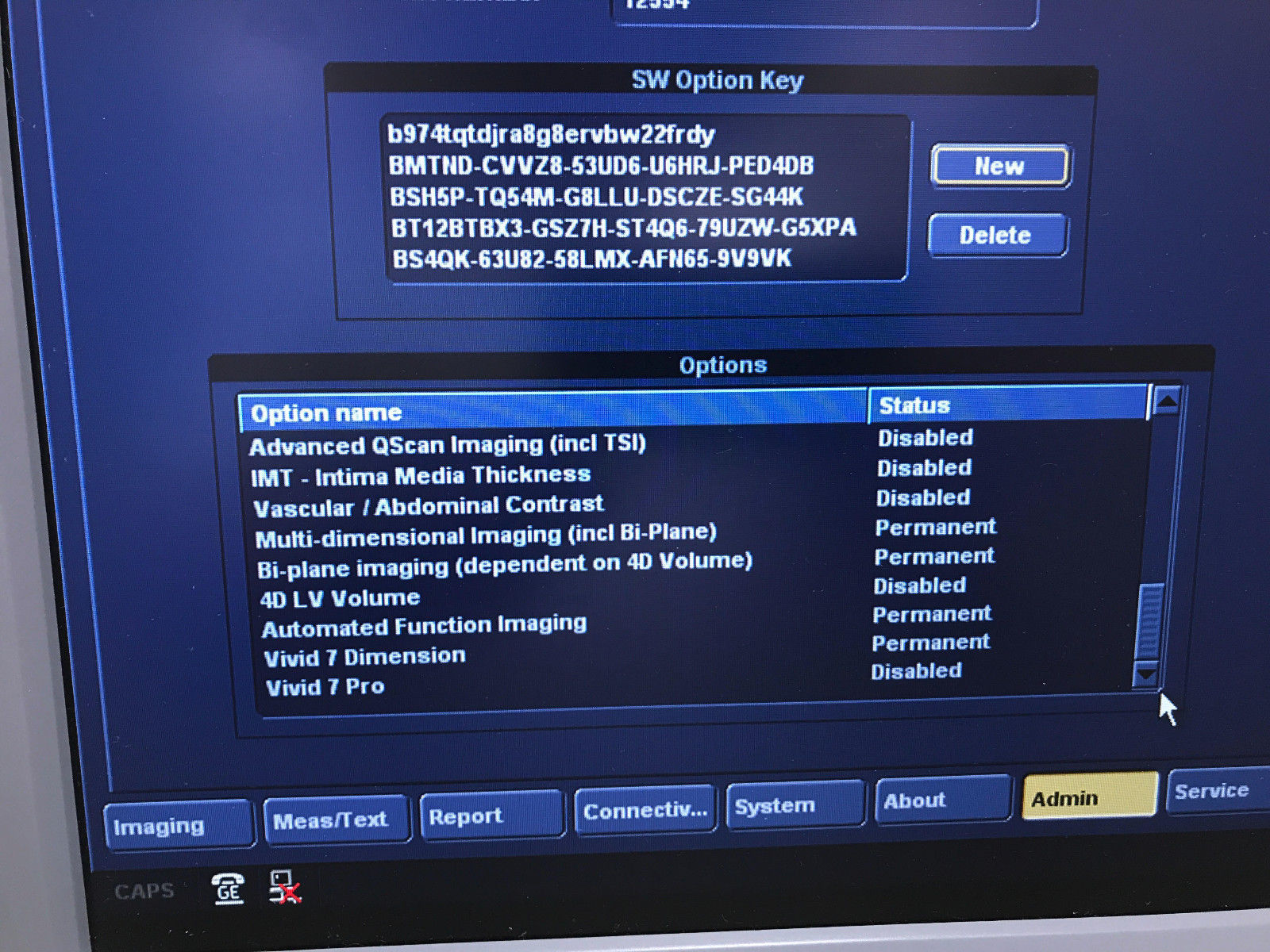 GE VIVID 7 ULTRASOUND CARDIAC 2010 / MANY OPTIONS / 2 X PROBES / 4D 3V & M4S DIAGNOSTIC ULTRASOUND MACHINES FOR SALE