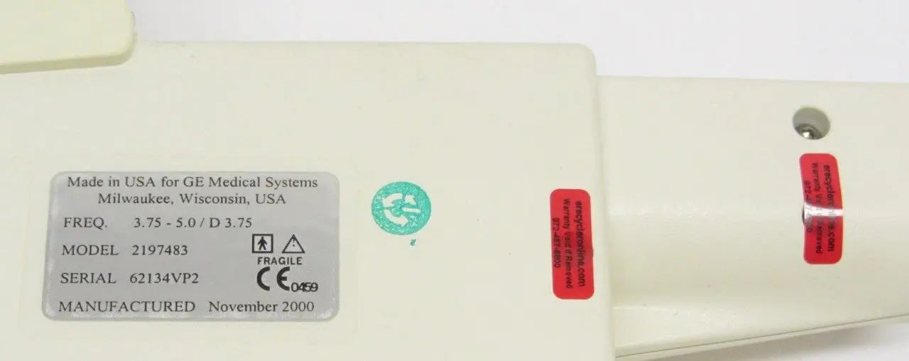 GE Medical Logiq 700 548c 2197483 Ultrasound Probe Freq 3.7-5.0/D3.75 DIAGNOSTIC ULTRASOUND MACHINES FOR SALE