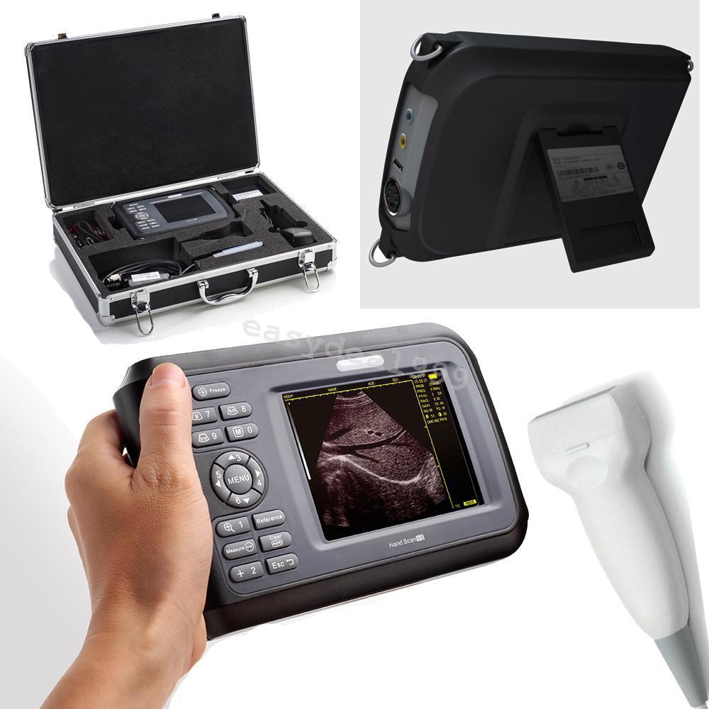 Portable Handheld Full Digital Ultrasound Scanner Machine linear Probe w Battery DIAGNOSTIC ULTRASOUND MACHINES FOR SALE