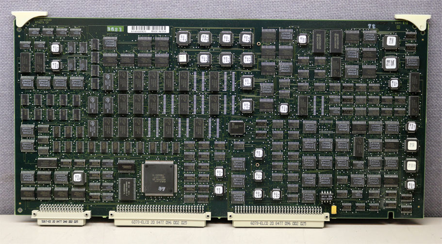 a close up of a computer mother board