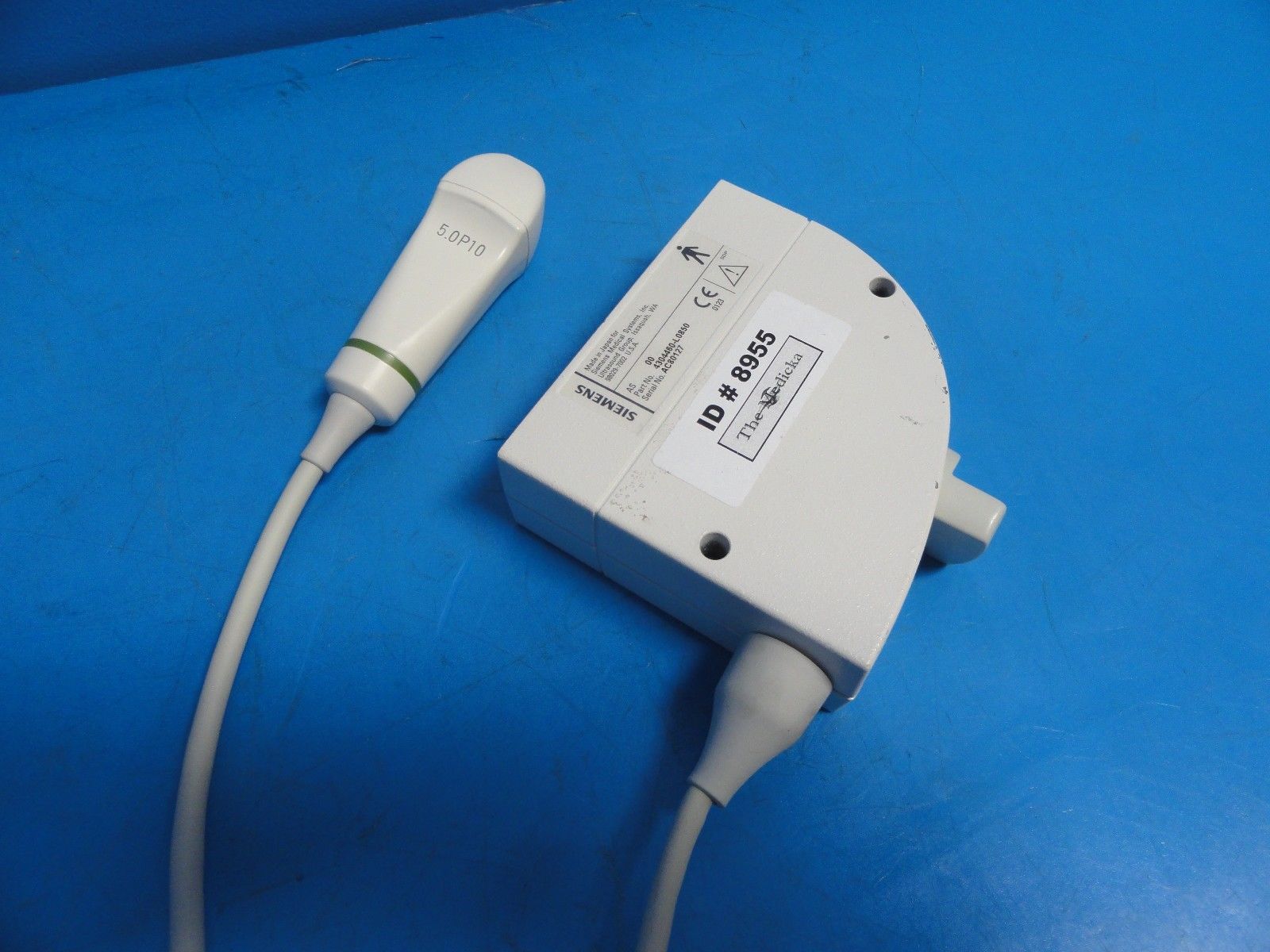 Siemens 5.0P10 Phased Array Probe for Sonoline Omnia, Versa Plus,CV70 (8955 ) DIAGNOSTIC ULTRASOUND MACHINES FOR SALE