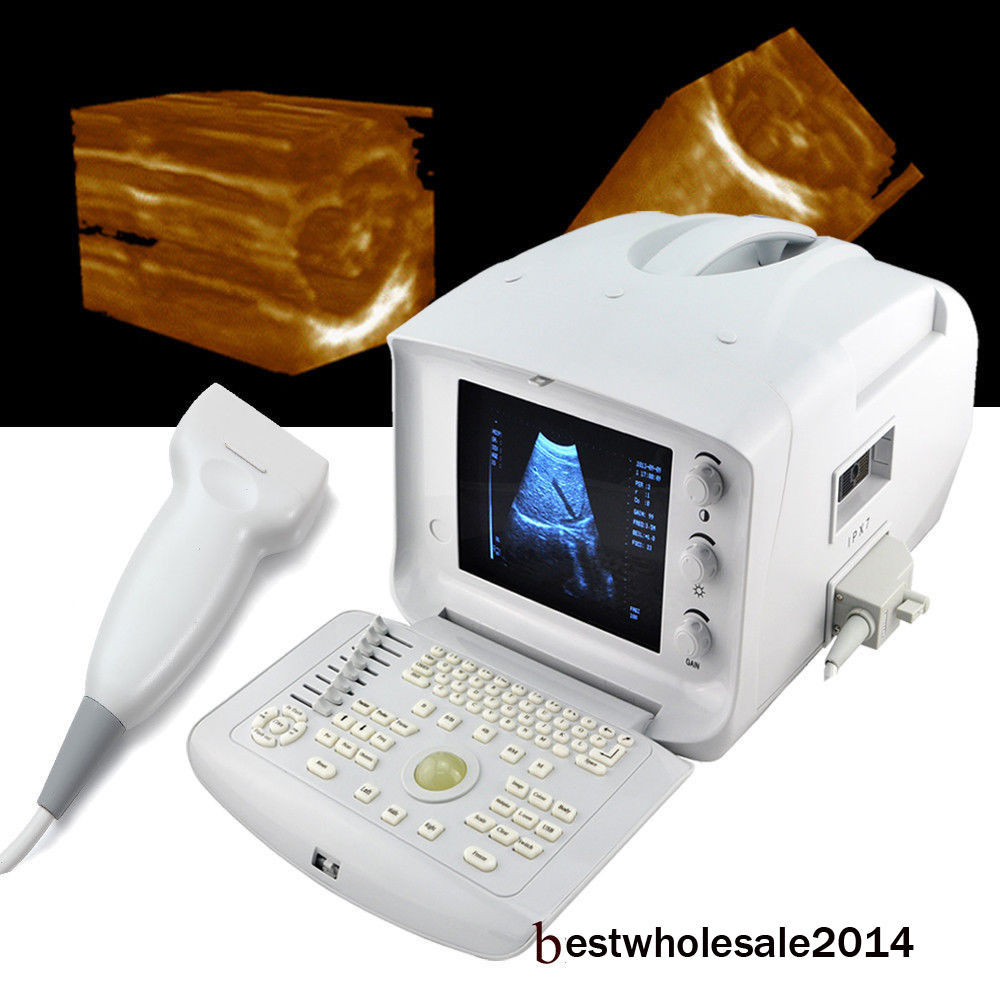 With 3D worksation Portable Ultrasound Scanner Machine Linear Probe DHL A+ 190891776525 DIAGNOSTIC ULTRASOUND MACHINES FOR SALE
