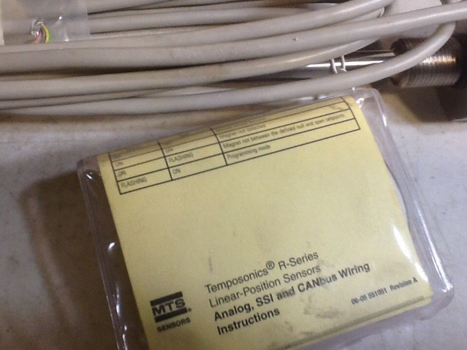 MTS TEMPOSONICS PROBE RHSO115UR151AC01000 R-Series Linear Position Sensors DIAGNOSTIC ULTRASOUND MACHINES FOR SALE