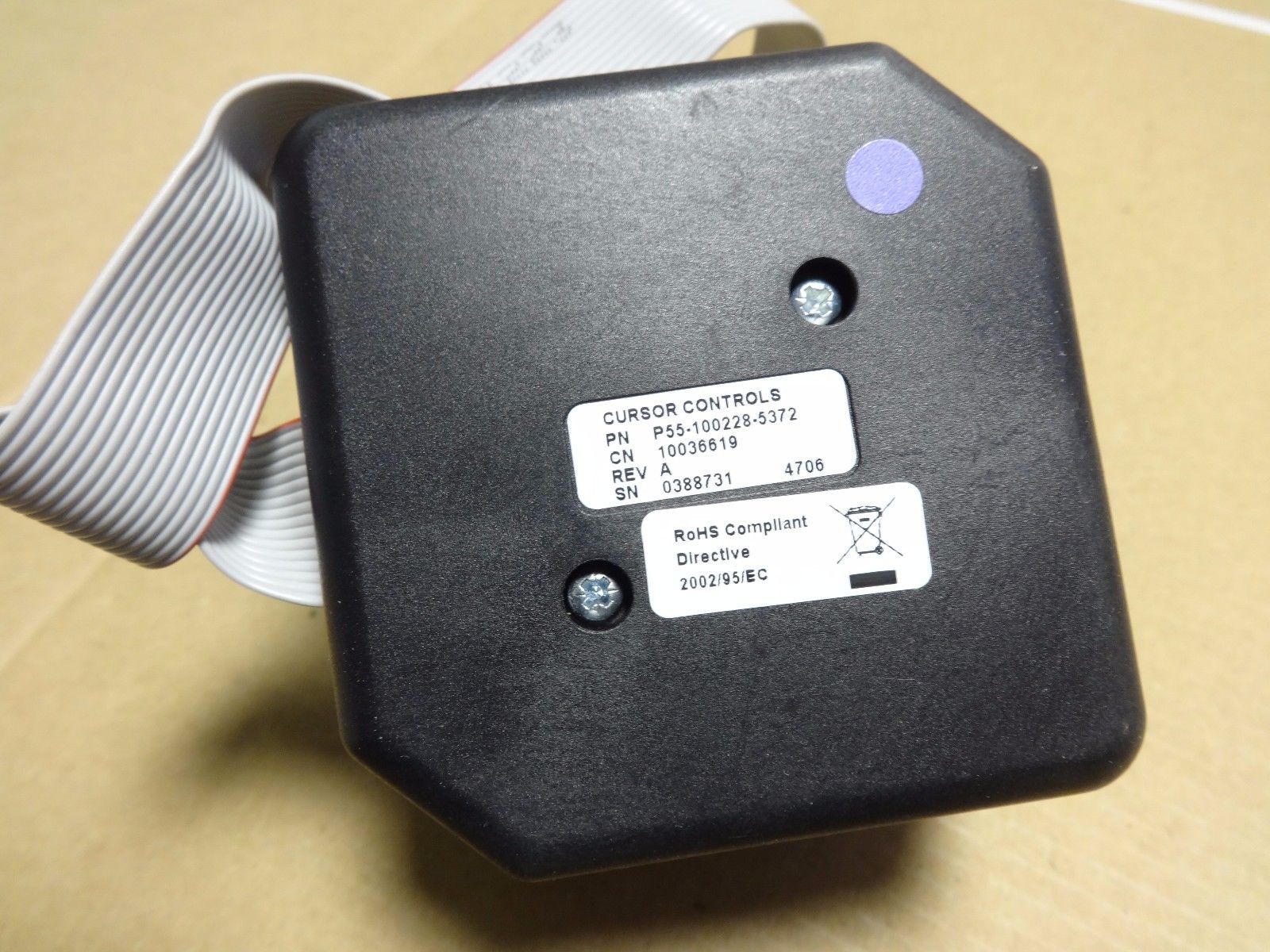 Siemens Sequoia 512 Ultrasound Trackball P/N 10036619 DIAGNOSTIC ULTRASOUND MACHINES FOR SALE