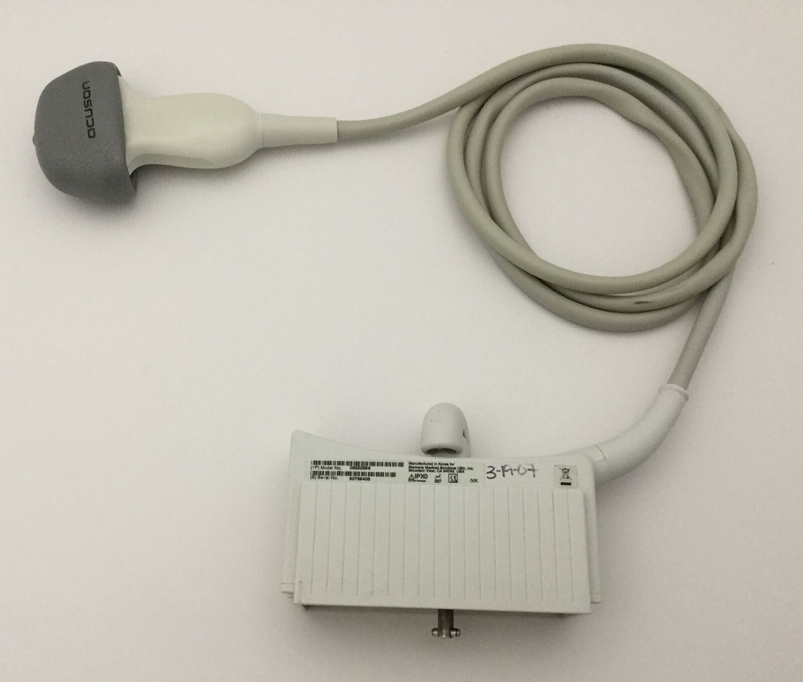 Siemens 15L8w Ultrasound Transducer Probe for Sequoia 512 DIAGNOSTIC ULTRASOUND MACHINES FOR SALE