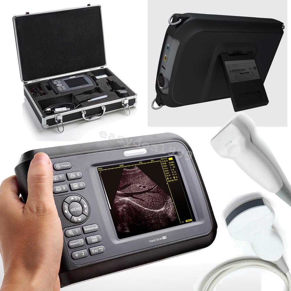 Mini Portable Handheld Digital Ultrasound Scanner Machine +Convex + Linear Probe DIAGNOSTIC ULTRASOUND MACHINES FOR SALE