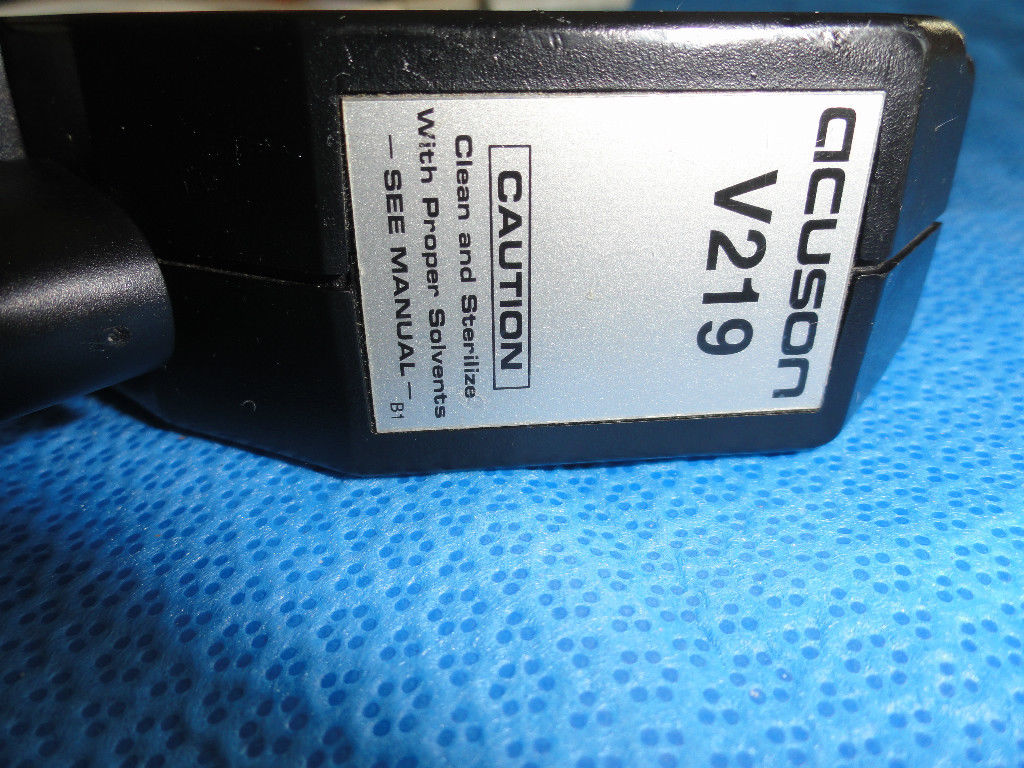 Acuson V219 2.0MHz Cardiac Sector Ultrasound Probe (3379) DIAGNOSTIC ULTRASOUND MACHINES FOR SALE