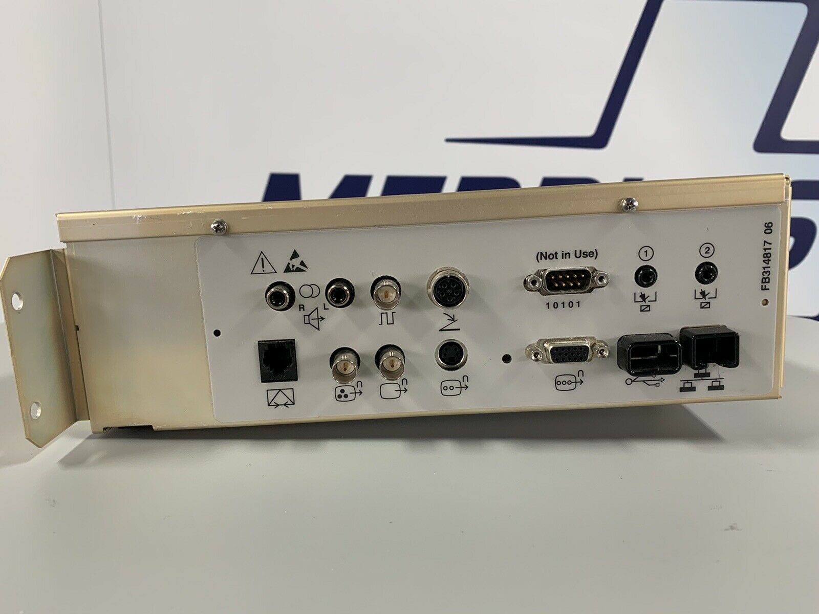 GE LOGIQ 9 ULTRASOUND IEIO EXTERNAL I/O ASSEMBLY PANEL FB200198-14 DIAGNOSTIC ULTRASOUND MACHINES FOR SALE