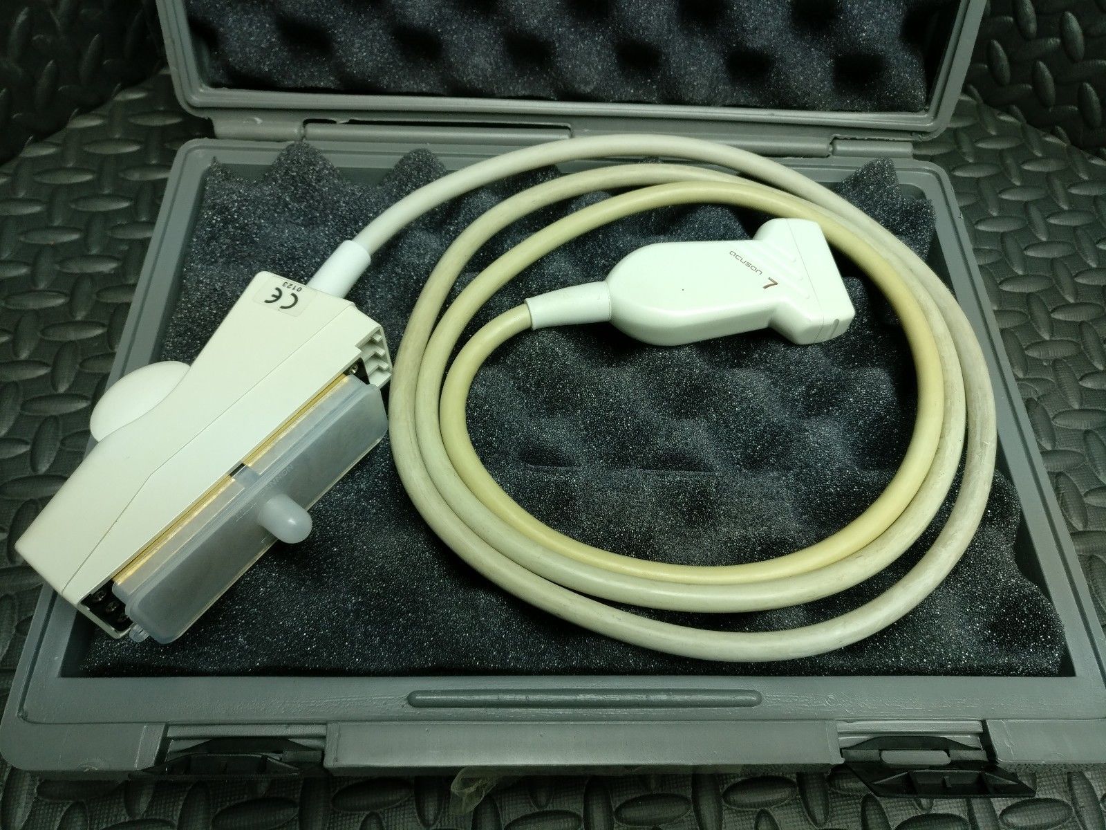 Siemens Acuson 7 Needle Guide L7 ultrasound transducer probe DIAGNOSTIC ULTRASOUND MACHINES FOR SALE