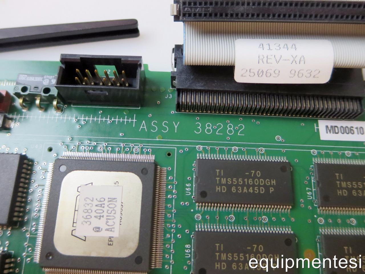 Siemens Accuson Ultrasound Assy Assembly 38282 Rev XR Board DIAGNOSTIC ULTRASOUND MACHINES FOR SALE