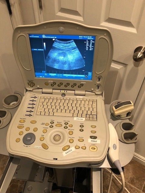GE Logiq Book Portable Ultrasound 2004 DIAGNOSTIC ULTRASOUND MACHINES FOR SALE