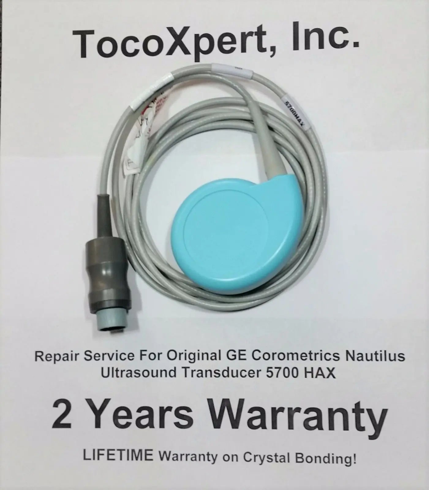 Corometrics Nautilus Ultrasound Transducer 5700HAX $79 - 2 Year Warranty DIAGNOSTIC ULTRASOUND MACHINES FOR SALE