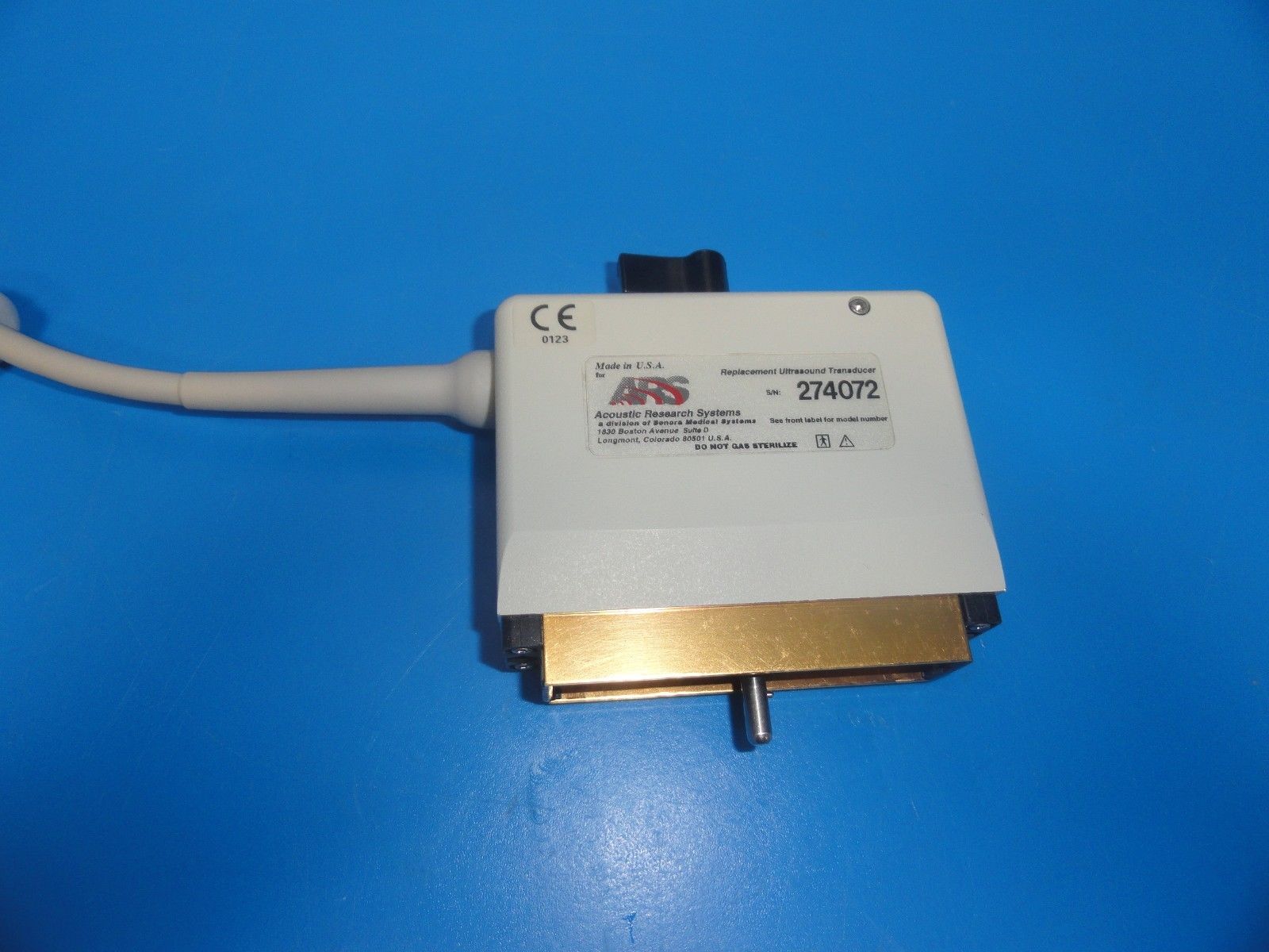 Sonora Medical - Acoustic Research Systems ARS AC7431 Linear Array Probe (6344) DIAGNOSTIC ULTRASOUND MACHINES FOR SALE
