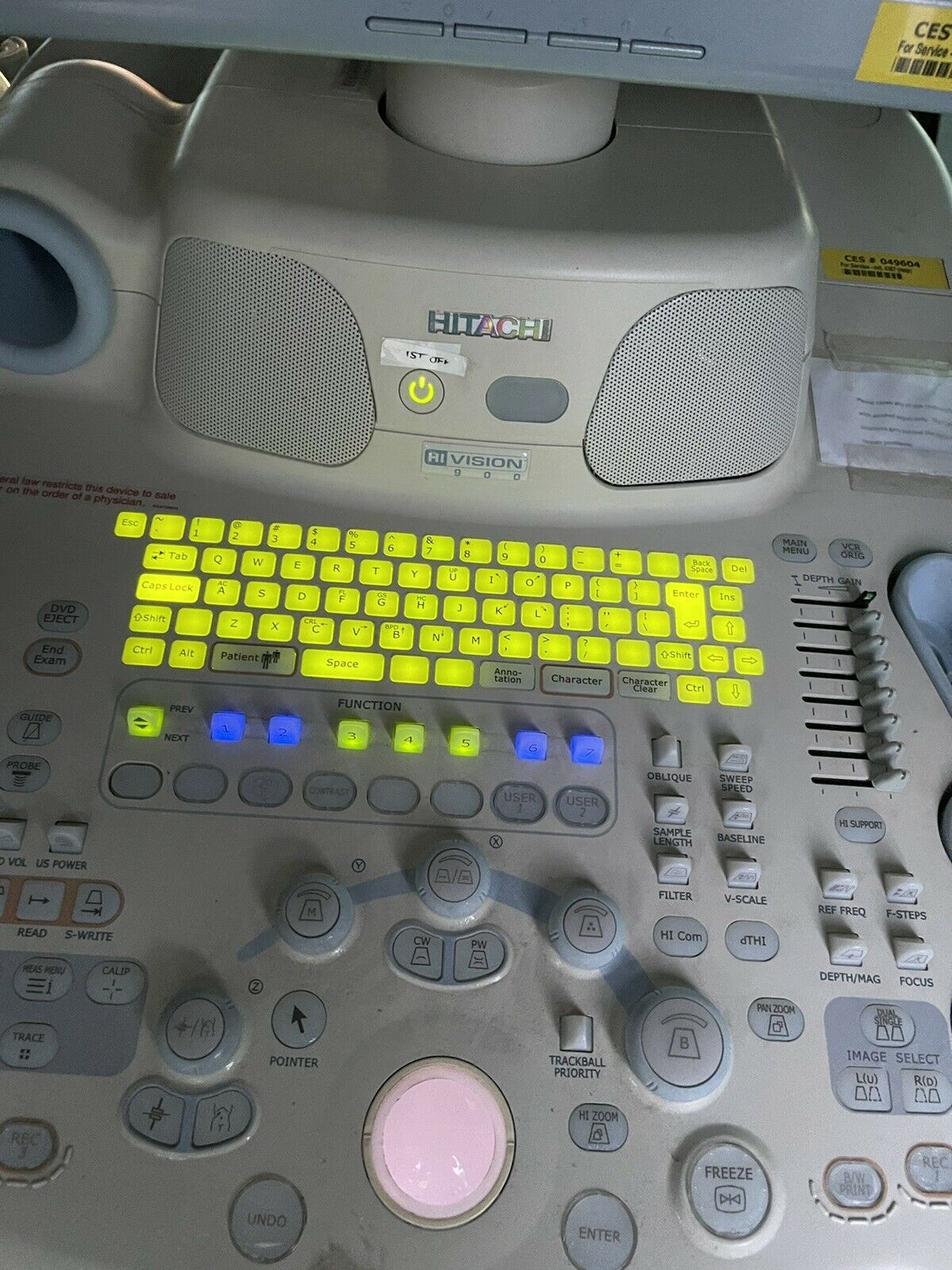 Hitachi Hi Vision 900 Ultrasound Machine DIAGNOSTIC ULTRASOUND MACHINES FOR SALE