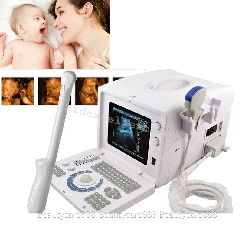 Ultrasound Scanner Machine Unit 3.5Mhz Convex Transvaginal Probe Free 3D CE DIAGNOSTIC ULTRASOUND MACHINES FOR SALE