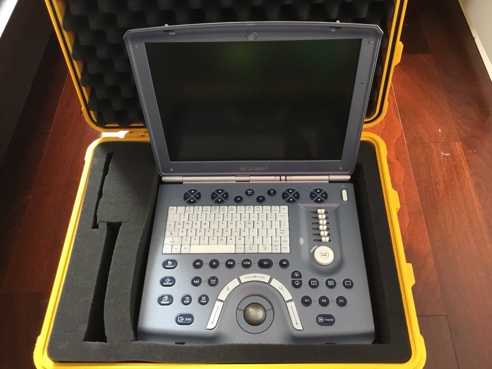 GE Voluson i Portable Ultrasound System and 4D Transducer probe, Protective case DIAGNOSTIC ULTRASOUND MACHINES FOR SALE